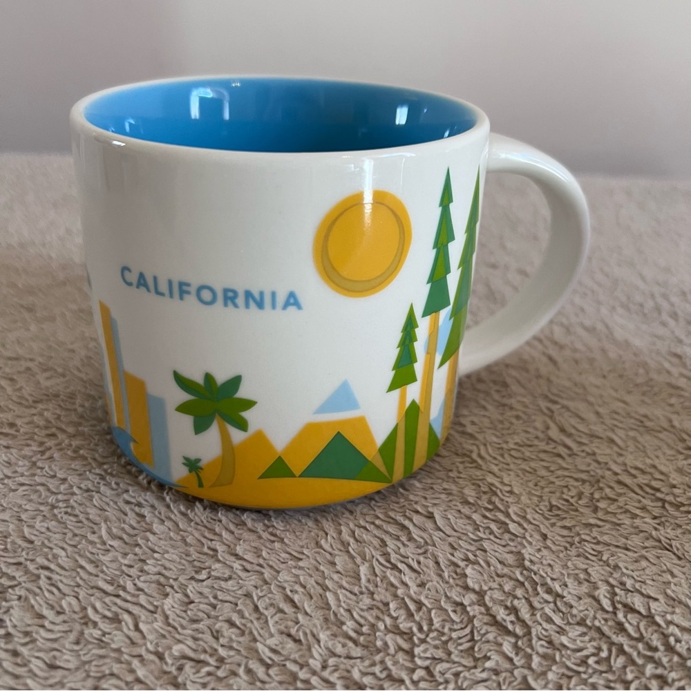 Starbucks "You Are Here" California Mug YAH 14oz Display Only Collector Cup